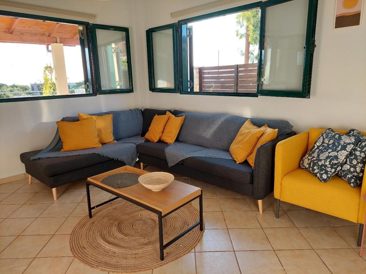 Villa Near Seitan Beach Khordhákion Extérieur photo